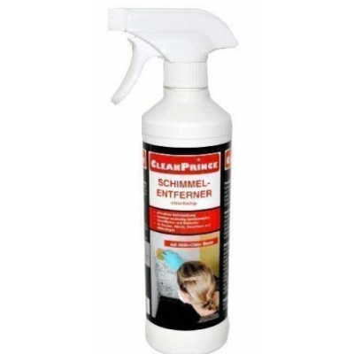 Cleanprince 05 liter moegel klorhaltig 500 ml raevsvamp bakterier sporer
